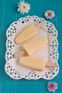 Peach Yogurt Pops Photo